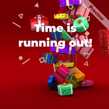 Time is Running Out Video Template