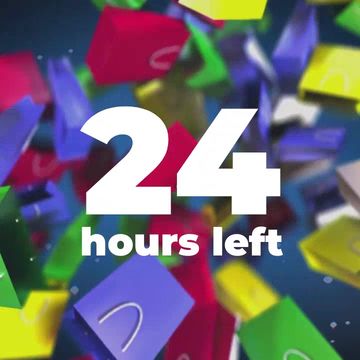 24 Hours left Video Template
