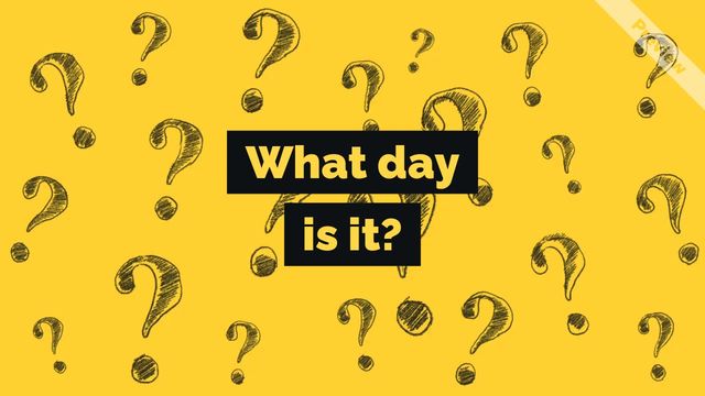 Puzzle Day Video Template