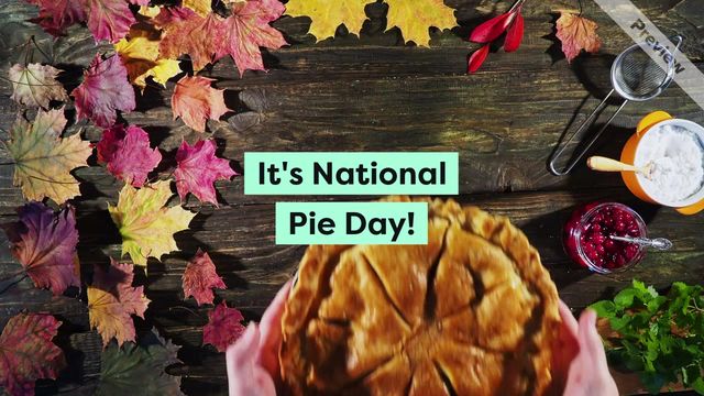 Pie Day Video Template