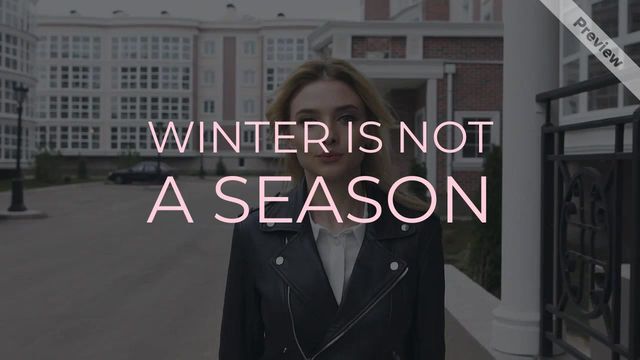 Winter Mood Video Template