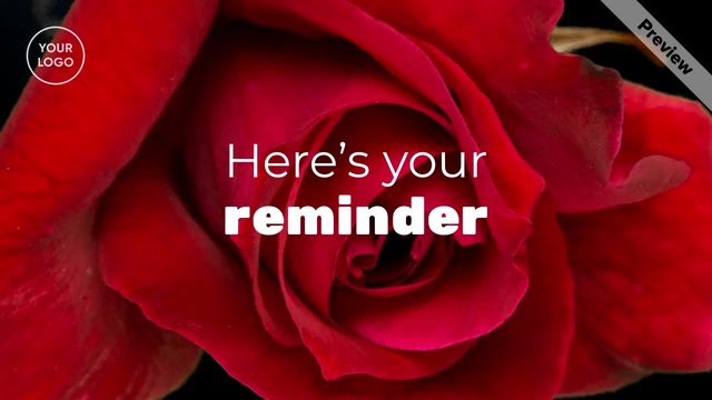 Rose Day Video Template