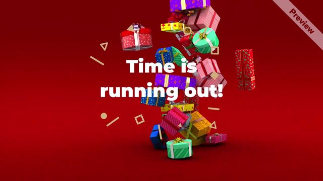 Time is Running Out Video Template
