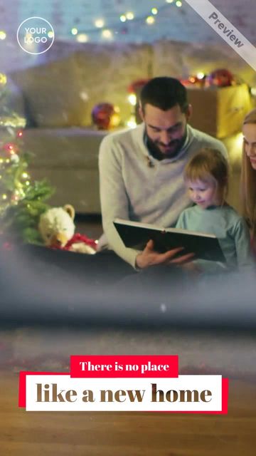 A merry Christmas | Real Estate Video Template