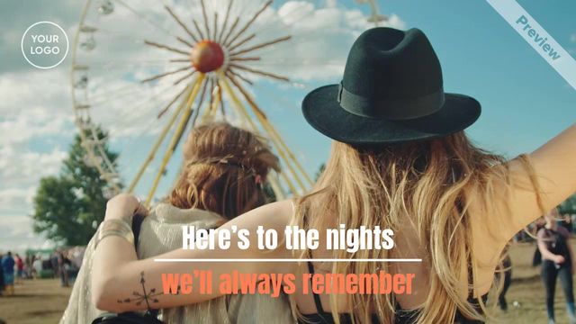 Good Times Great Friends | TGIF Video Template