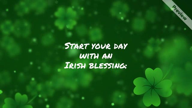 St. Patrick’s Day  | March 17 Video Template
