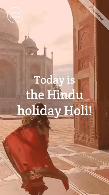 Holi Festival Video Template