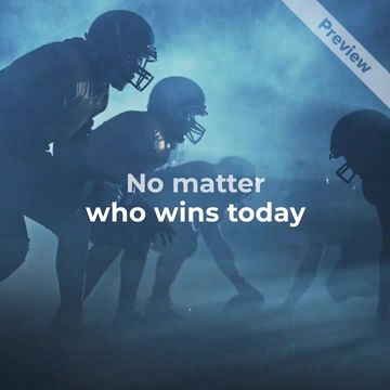 Super Bowl Sale | Game Day Video Template
