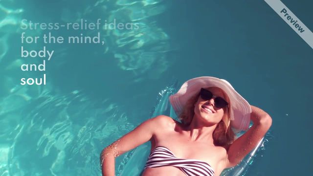 Stress Relief Checklist  Video Template