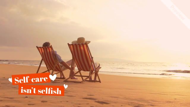 Self-Care Sunday | Essential not Selfish | Wide Video Template