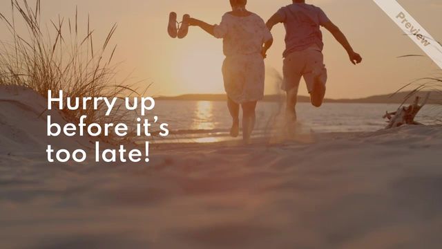 Hurry Up | Sales Video Template