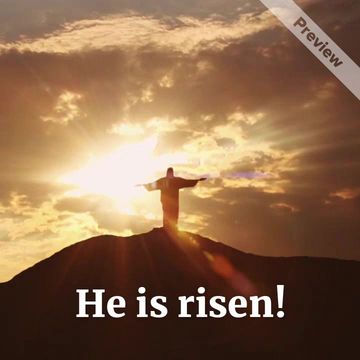 Easter Greeting | Religious  Video Template