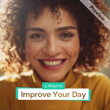 Wellness Wednesday Video Template