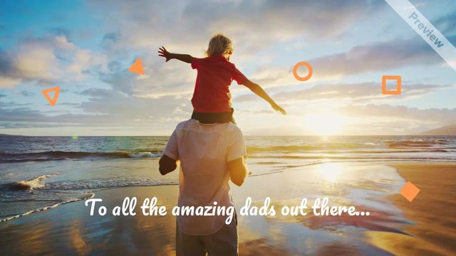 Father's Day | Jun 16 Video Template