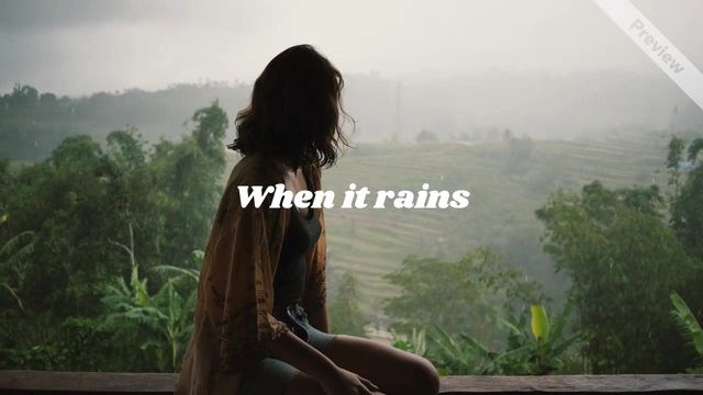 When It Rains | Wisdom Wednesday Video Template