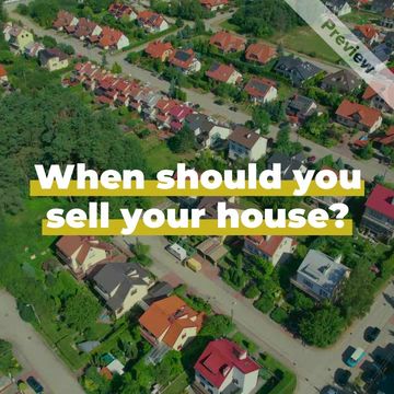 Best Month To Sell | Real Estate Video Template