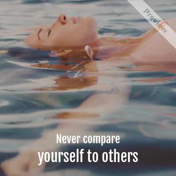 Thoughtful Thursday | Never Compare Video Template