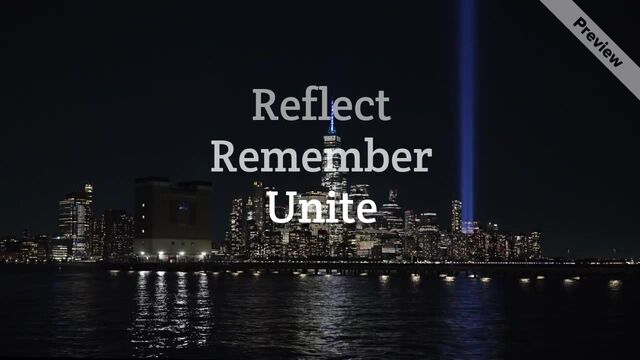 Day of Remembrance | Sept 11  #3 Video Template