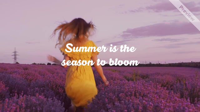 Summer Wisdom   #3 Video Template