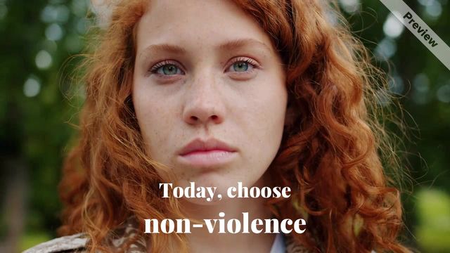 International Day of Non-Violence Video Template