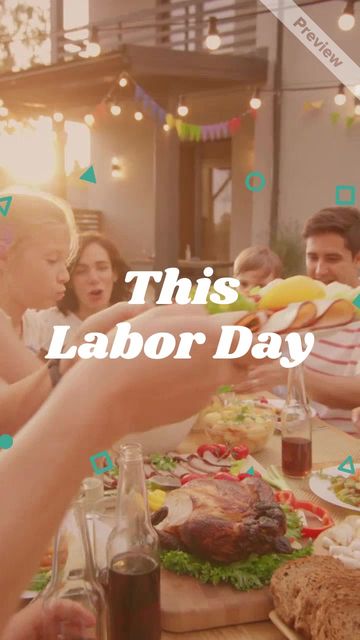 Labor Day - Work Less #2 Video Template