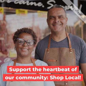 Support Local | Small Business Saturday Video Template
