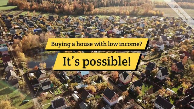 Low Income Home Buying | Real Estate Video Template