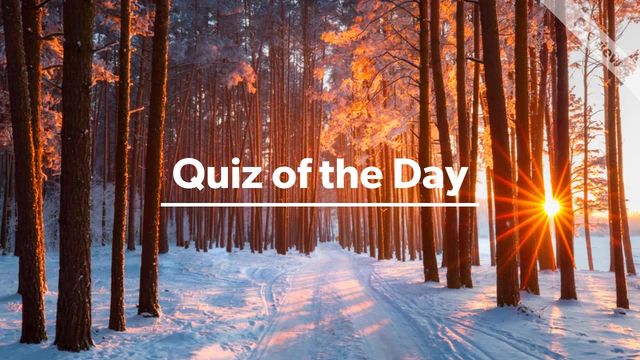 What is Cryophobia? | Quiz of the Day Video Template