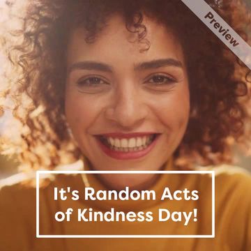 Random Acts Of Kindness Day | Feb 17 Video Template
