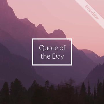 Your Response Matters | Quote of the Day Video Template