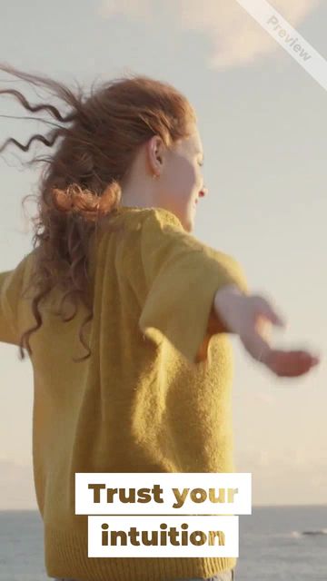 Trust Your Intuition | Self Care Saturday Video Template