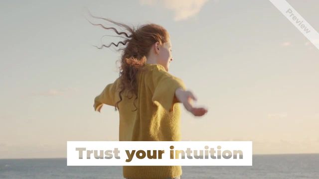 Trust Your Intuition | Self Care Saturday Video Template