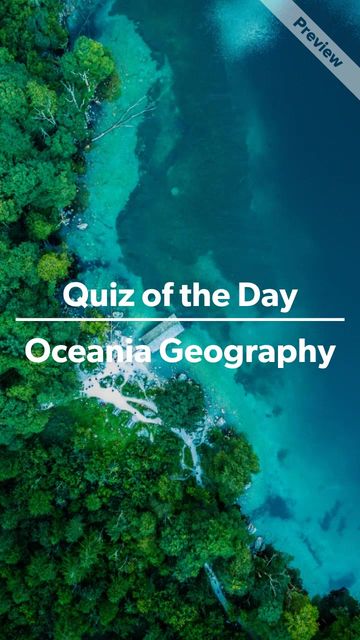 Oceania Geography | Quiz of the Day Video Template