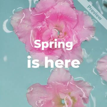 Spring Sale Video Template