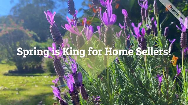 Spring into Home Selling| Real Estate  Video Template