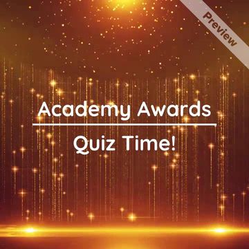 Quiz | Academy Awards Video Template