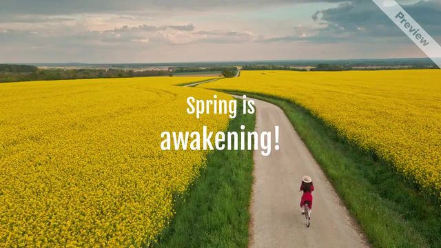Inspiration | Spring Video Template