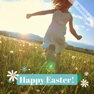 Joyful Easter Greeting Video Template