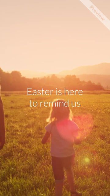 Inspirational | Easter Video Template