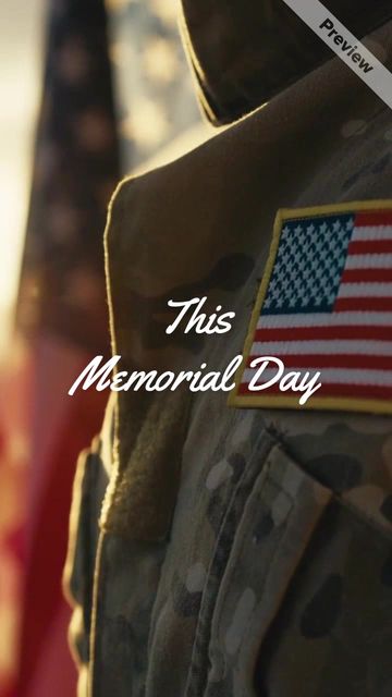 Honoring The Fallen | Memorial Day Sale  Video Template