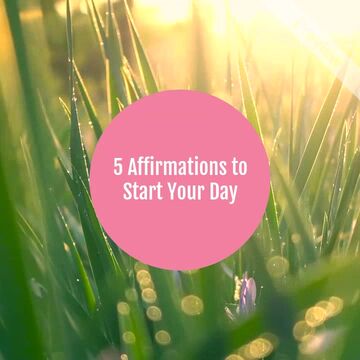 Positive Affirmations | Self-Care Saturday Video Template
