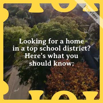 🏠 Top School Districts: Top Homes Video Template