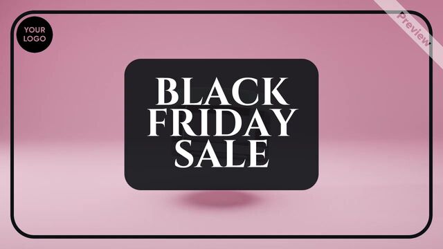 Beauty Sale | Black Friday Video Template