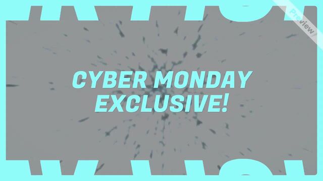 Service Sale | Cyber Monday  #3 Video Template