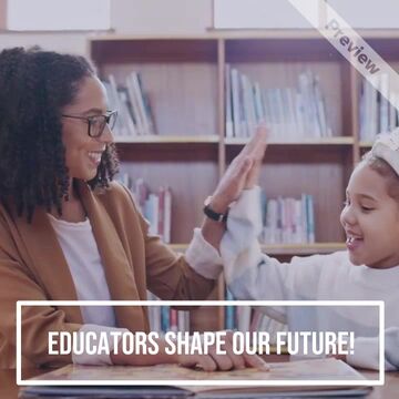 World Teachers' Day: Thank a Teacher! Video Template