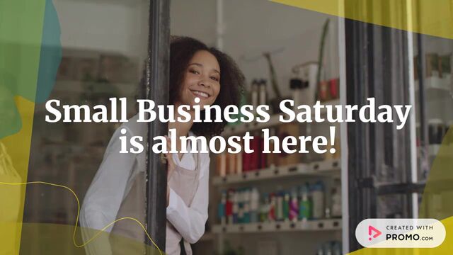 Small Business Saturday Prep! Video Template