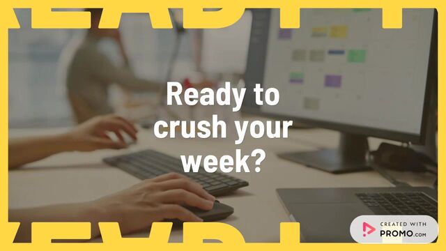 Get Organized for Success! Video Template