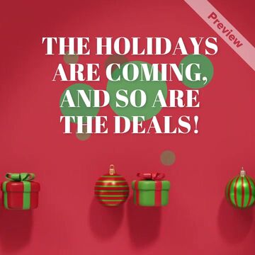 Black Friday Prep Starts NOW! Video Template