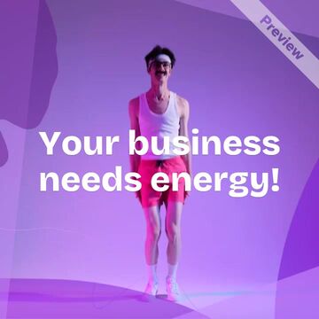 Loosen Up! It's World Burpee Day (Fitness Focus) Video Template