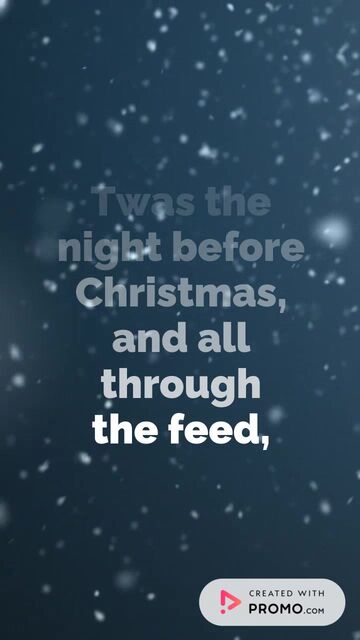 Twas the Night Before' Sale! Video Template